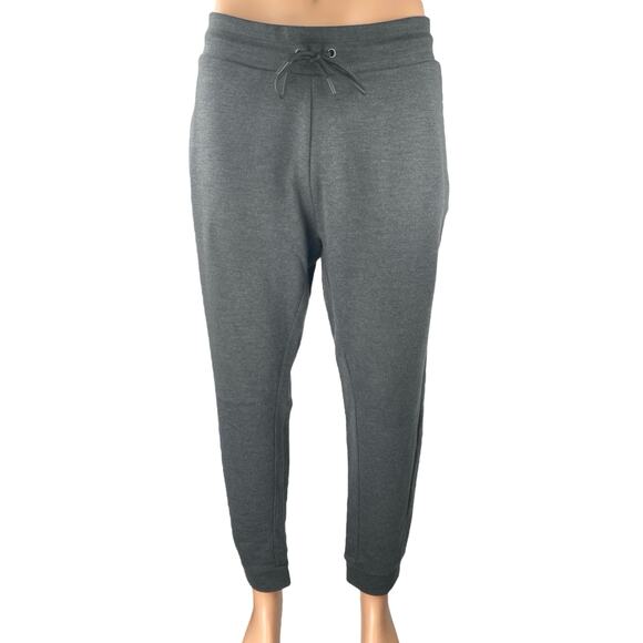 Nike Men's Gray Tapered Leg Elastic Waist Drawstring Activewear Jogger Pants L - Picture 1 of 4
